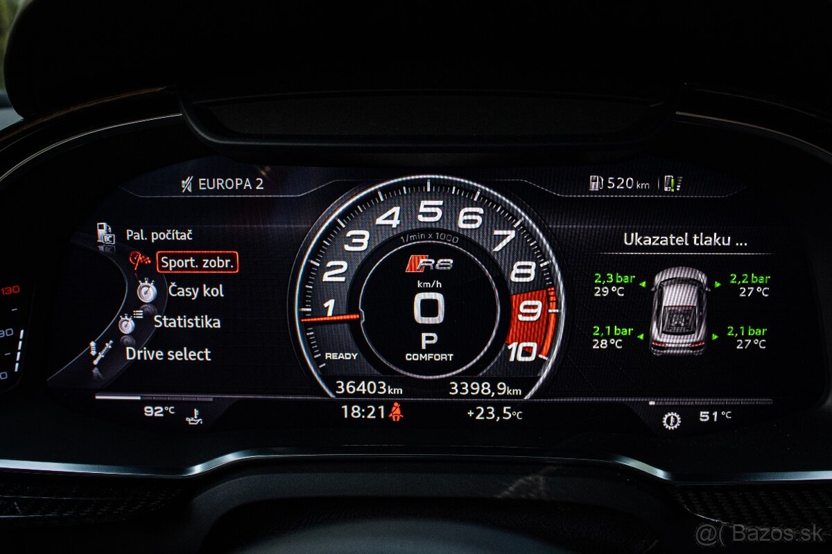 Audi R8 RWS 5.2 FSI V10 1 of 999 špeciálna edícia, karbón - 13