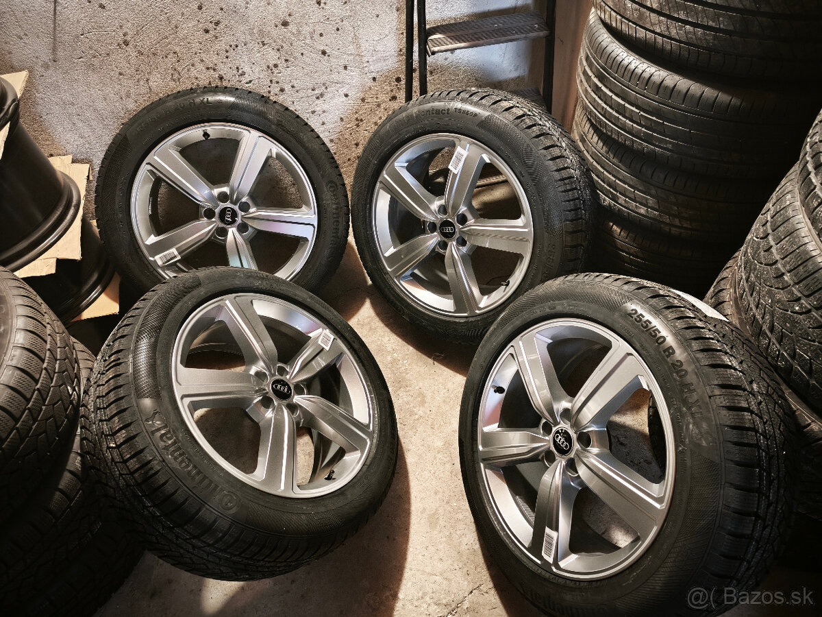 NOVÁ SADA Audi Q8 e-tron - originál 20" alu DOT 24 - 13
