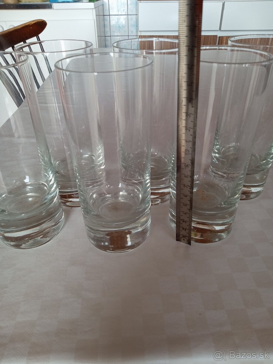 Poháre sklenené - 13