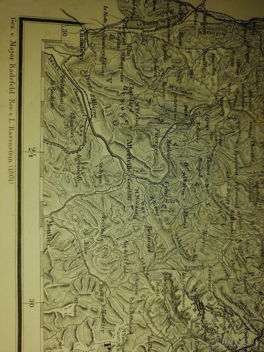 Staré mapy: 1861-1863. - 13