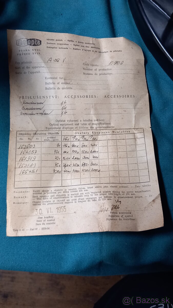 Mikroskop Meopta - 13