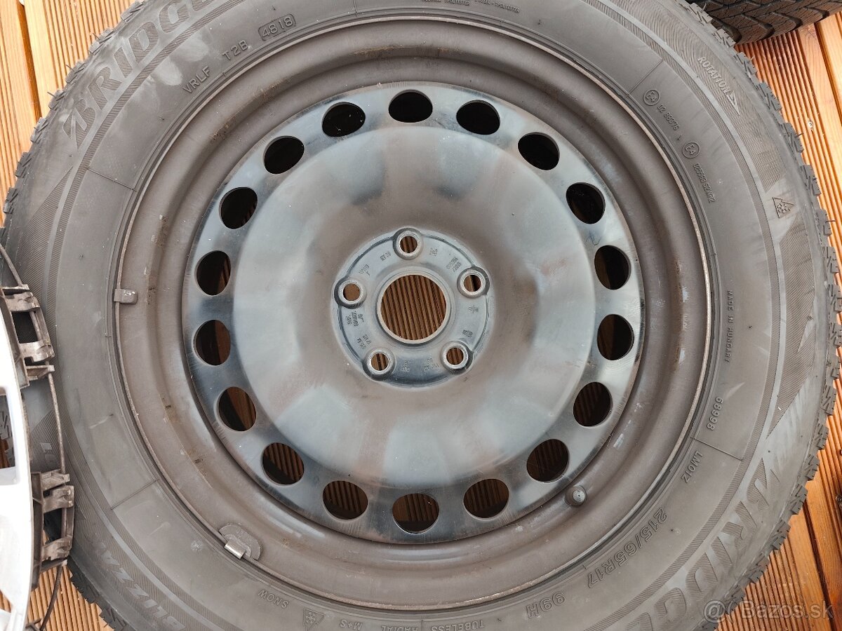 Super cena - original plechove disky Kodiaq 17" 112x5 r17 - 13