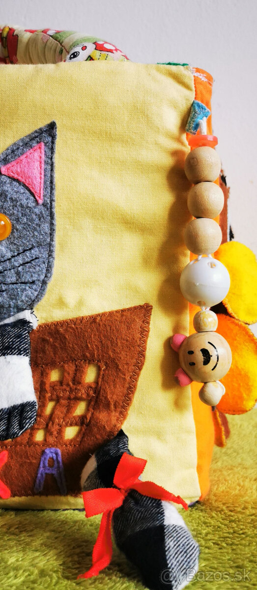 Predám textilnú kocku handmade - 13