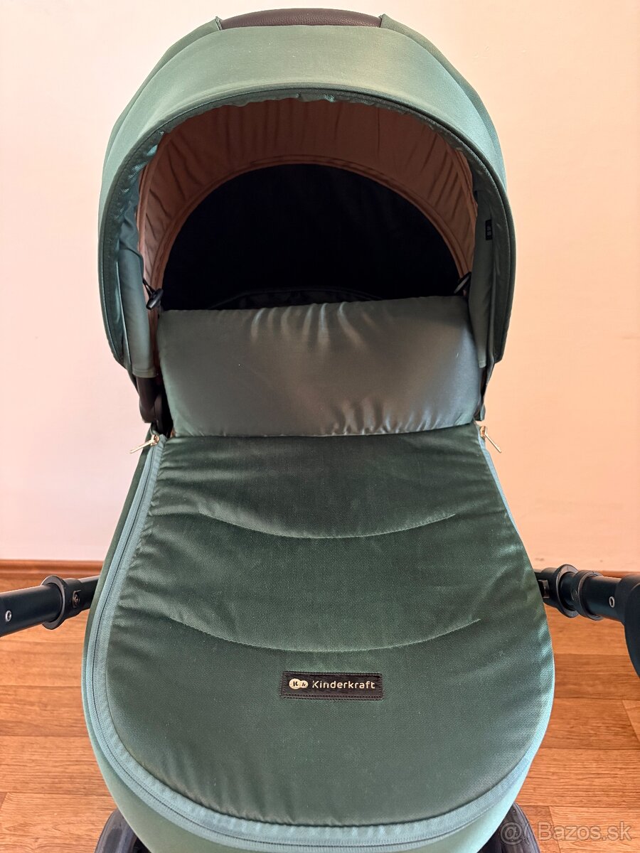 Kočík Kinderkraft prime 2 3v1 dark green - 13