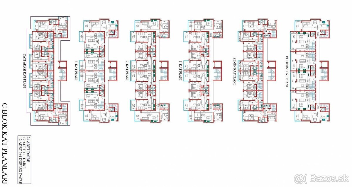 Apartmány s výhľadom na more a mesto v projekte hotelového k - 13