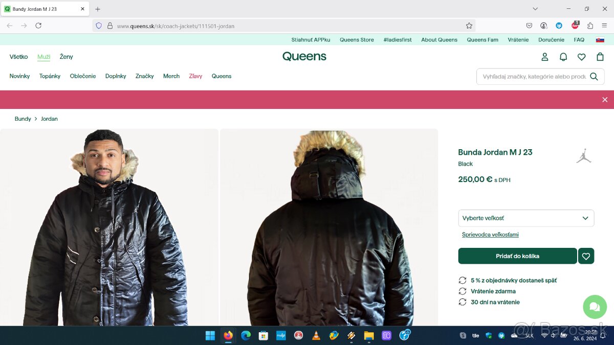 Zimná bunda HM, Spyder x Reebok, Reebok, Jordan - 13