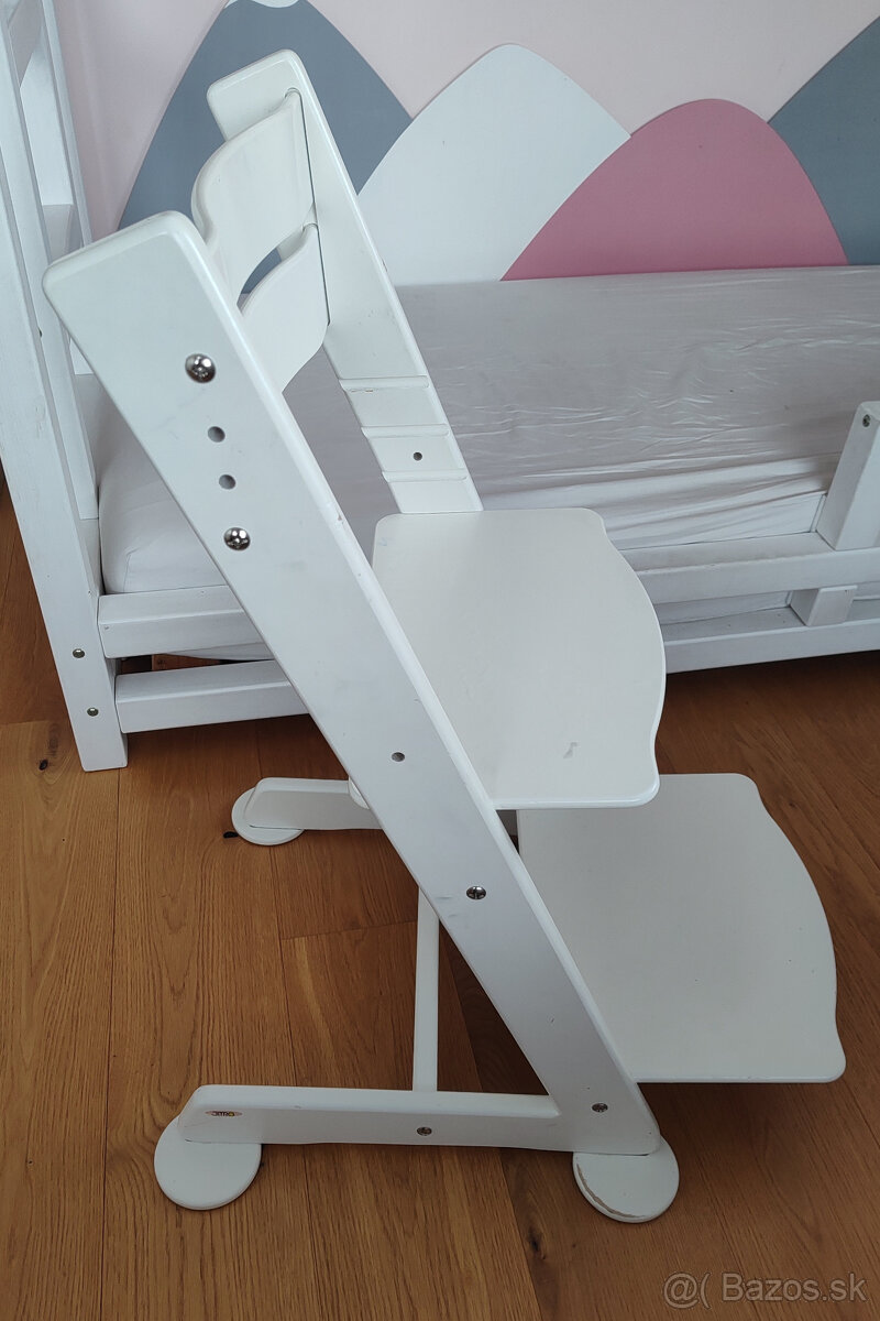 Rastúca stolička Jitro Plus biela - 13
