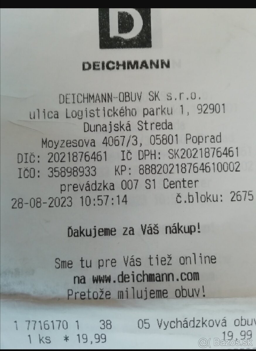Dámske plátené tenisky Vty Deichmann . - 13