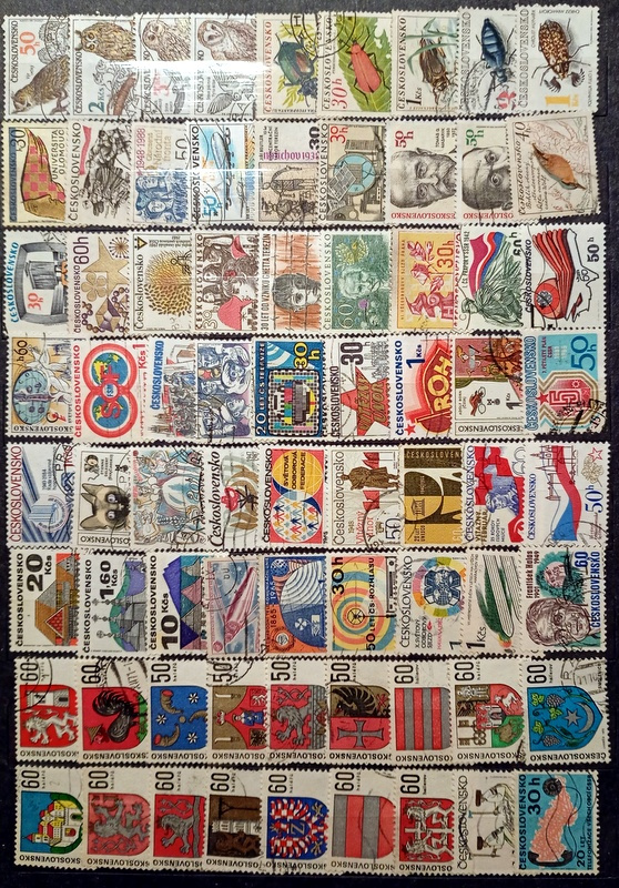 Predám poštové známky ČSSR - 13