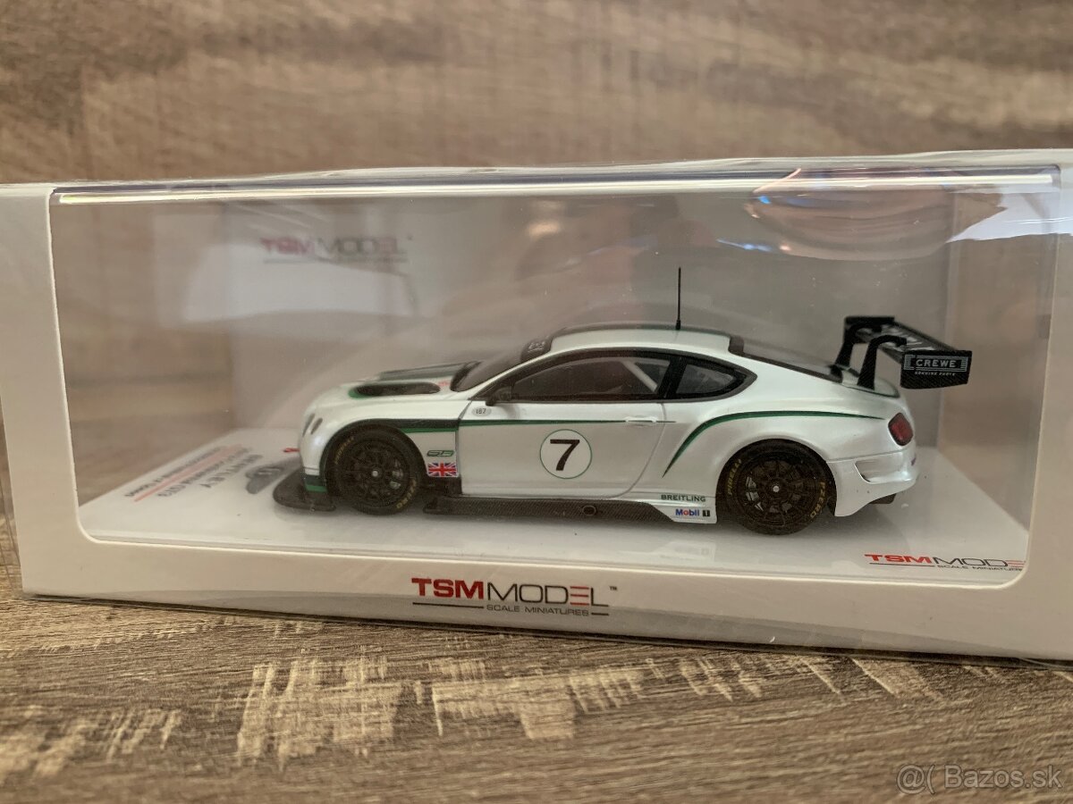 Predám model Bentley Continental GT3 od TSM (1:43) - 13