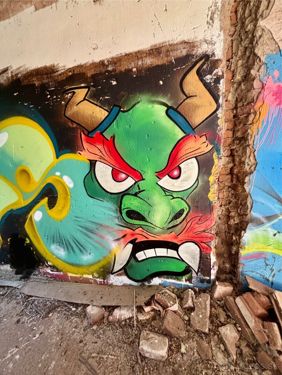 Originálne maľby na stenu - 13