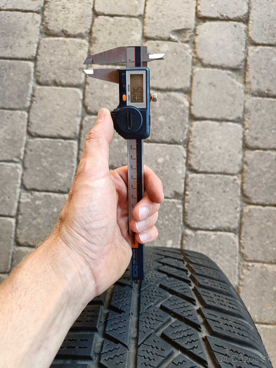 17" disky RC Design so zimnými pneu Continental 225/65 R17 - 13