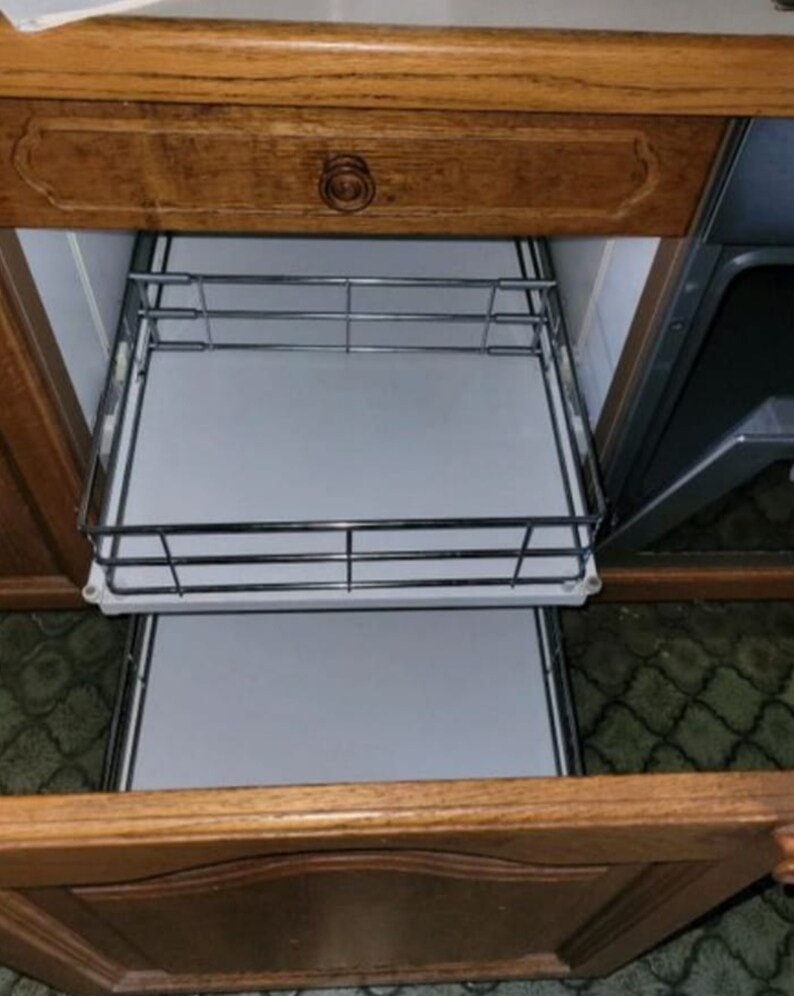 Rustikální dubová linka do U se spotřebiči,6236 - 13