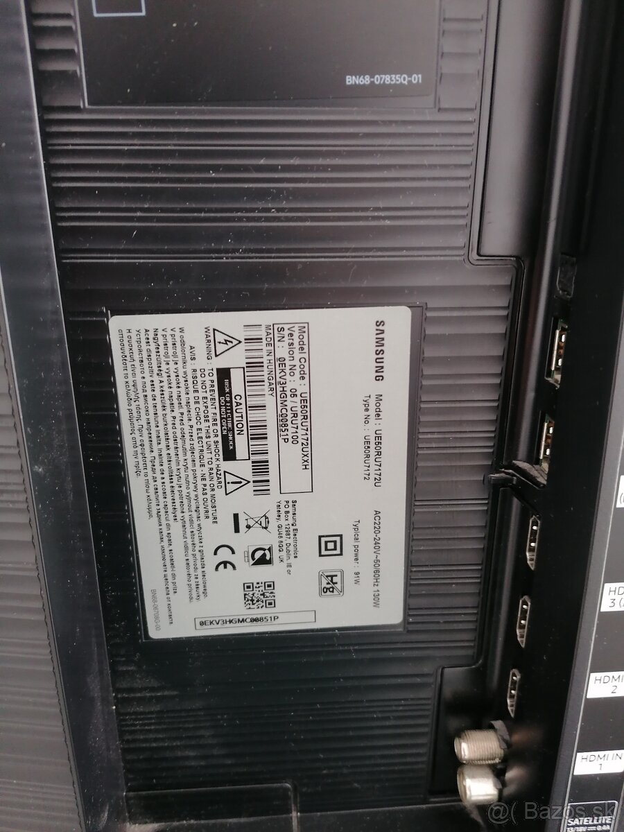 Samsung UE50RU7172 4K UHD smart TV - predám. - 13