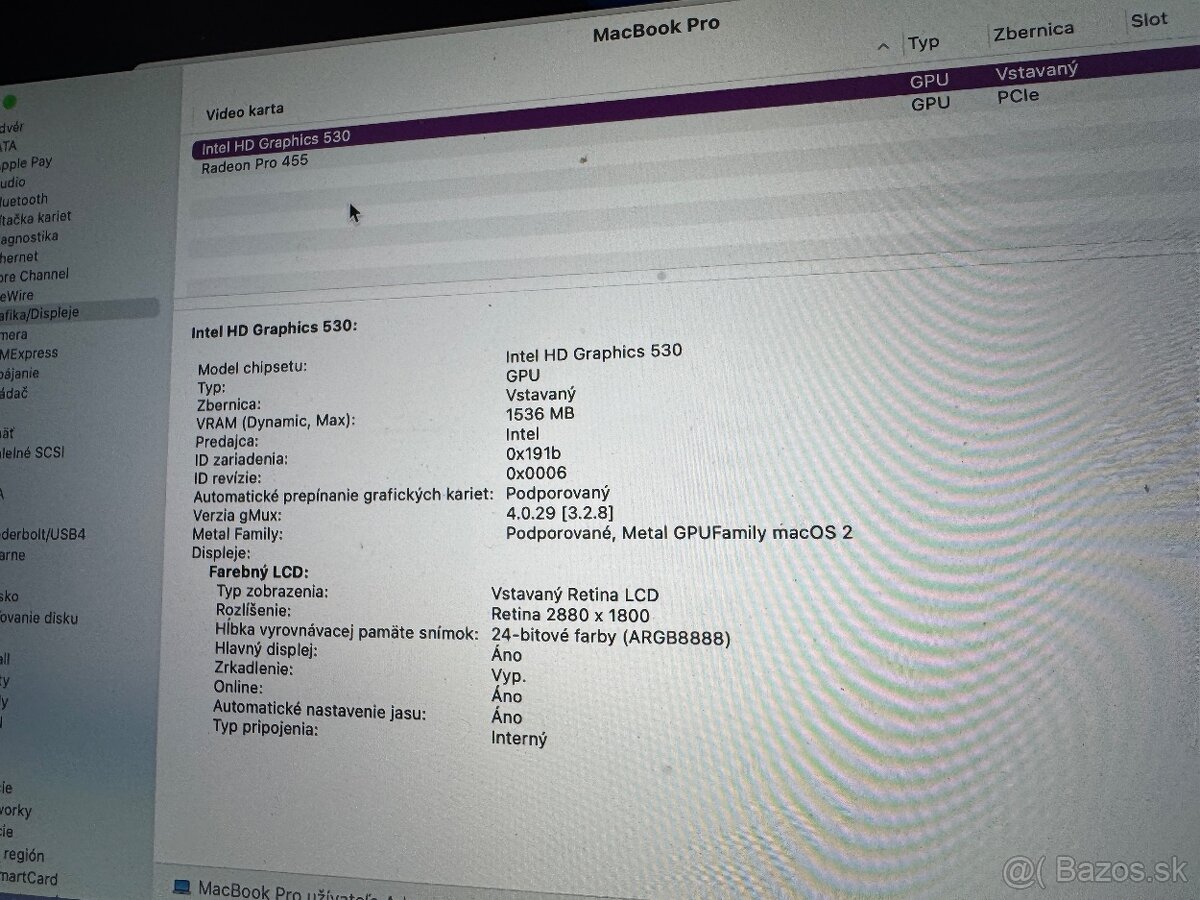 Macbook Pro 15 (2016) - 13