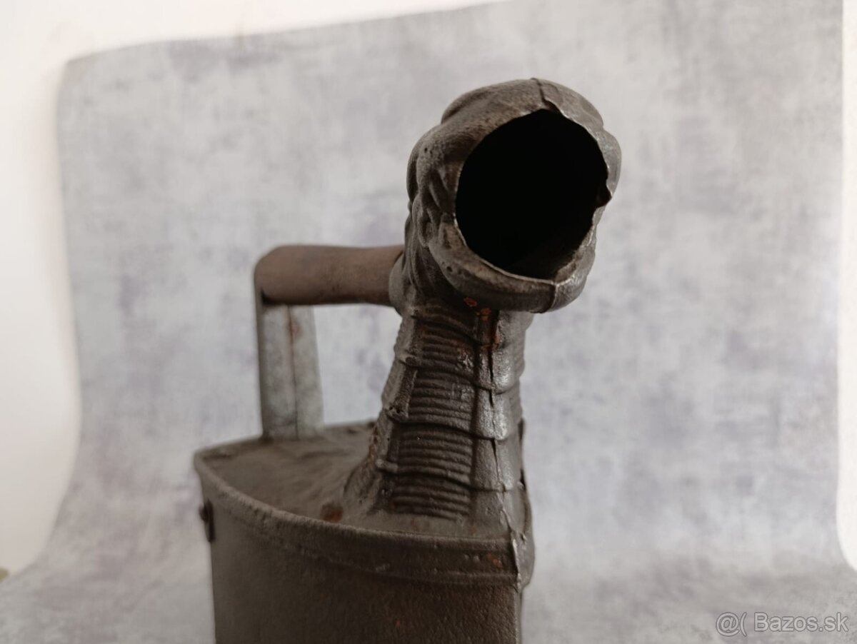 Orig. vzácná atypická žehlička DRAK - do sbírky, muzea - 13