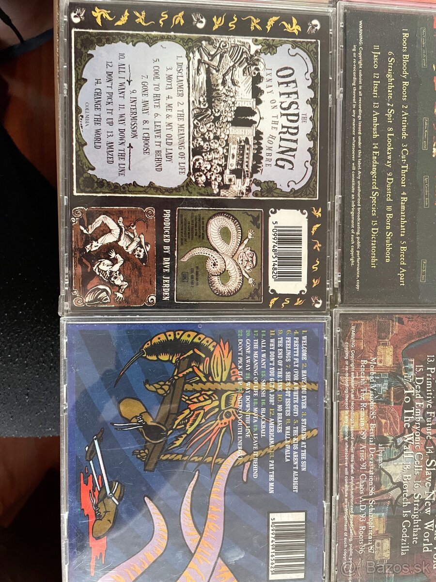 CD - ROCK,METAL..., - 13