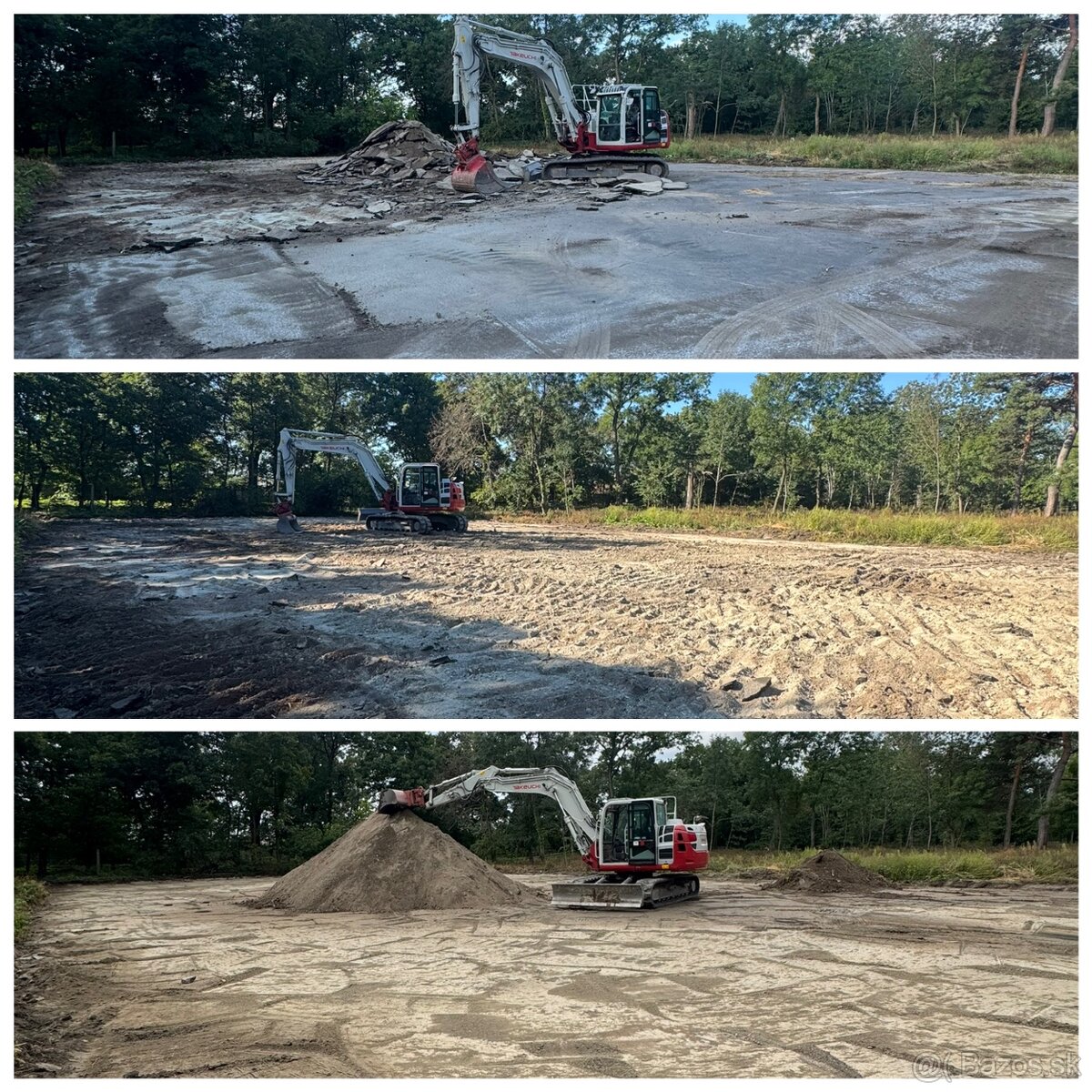 Základové dosky, spevnené plochy, pripojky, stavby na kľúč - 13