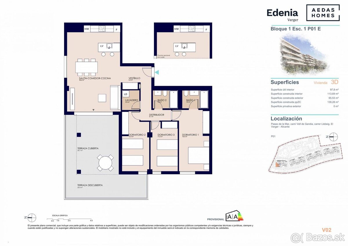 4-izbový apartmán v Dénia | Španielsko | Costa Blanca - 13