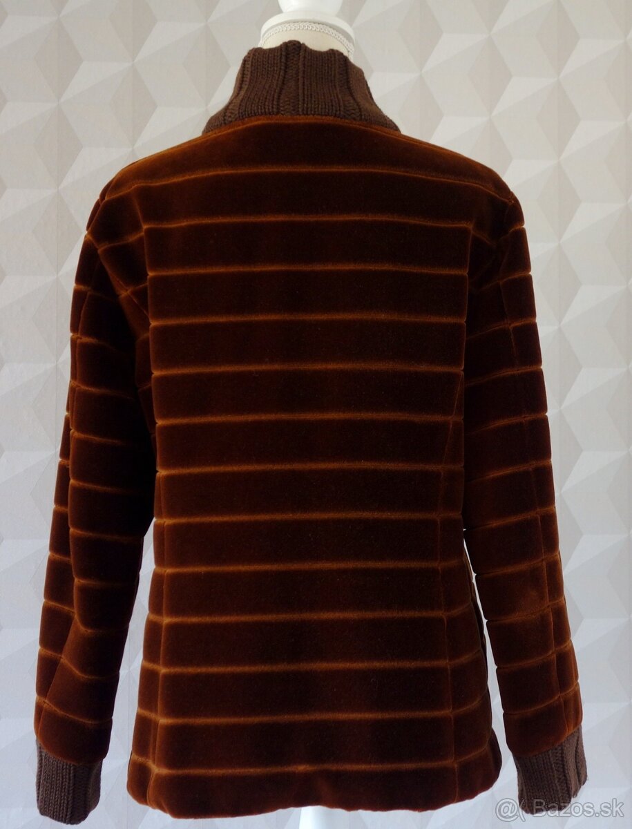 Obojstranná bunda Alberta Ferretti, veľ. M/L - 13