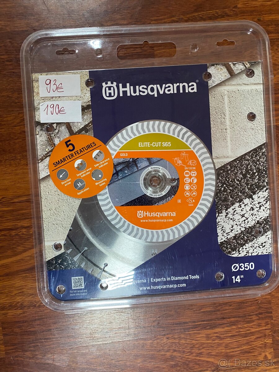 rezné a diamantové kotúče Husqvarna - 13
