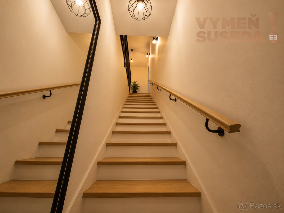VYMEŇ SUSEDA – VÝNIMOČNÝ KOMPLETNE ZARIADENÝ 4 IZB. MEZONET – foto 8