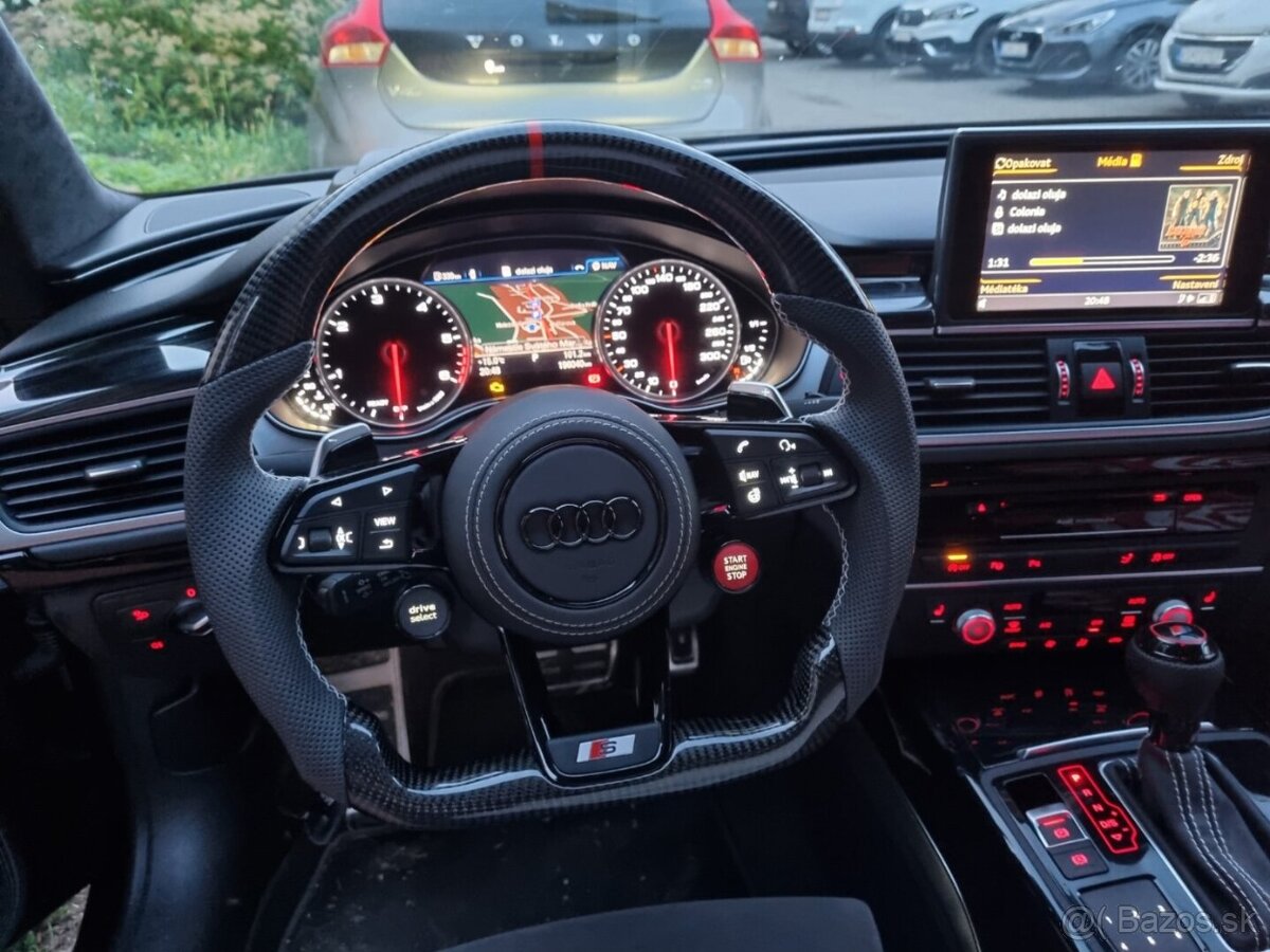 AUDI R8 VOLANT SPORTOVY --- START/STOP - DRIVE SELECT karbon - 13