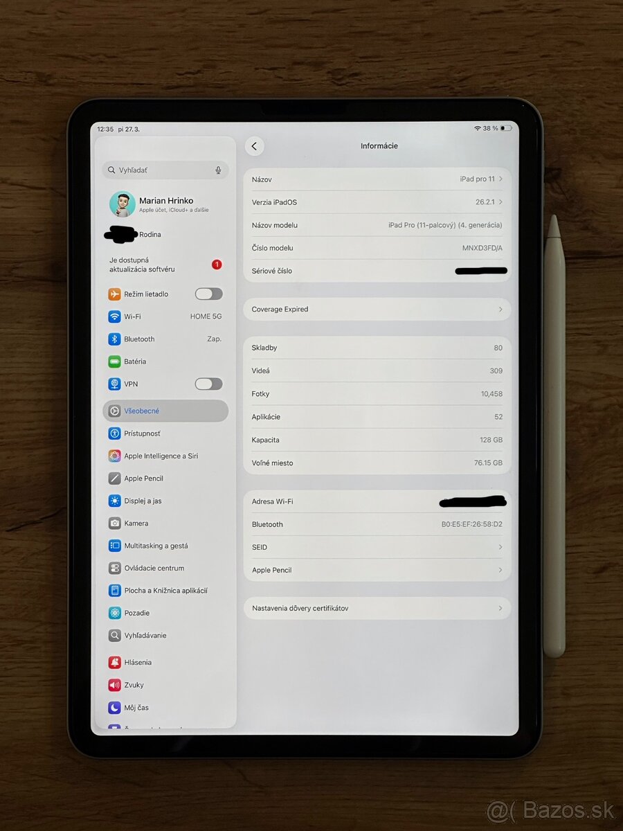 iPad pro 11 M2 wifi 128GB space gray - 13
