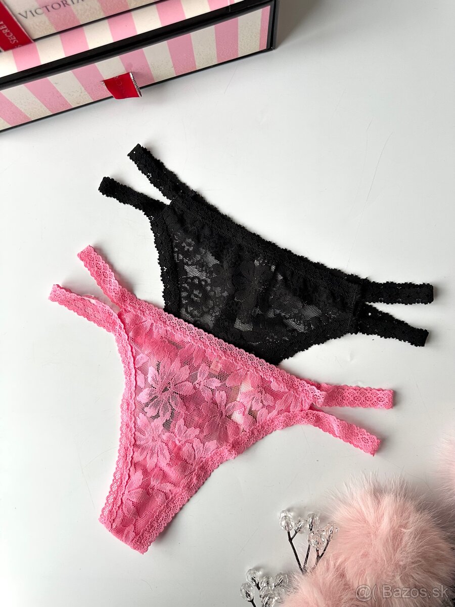 Victoria’s Secret Pink tanga nohavičky S - 13