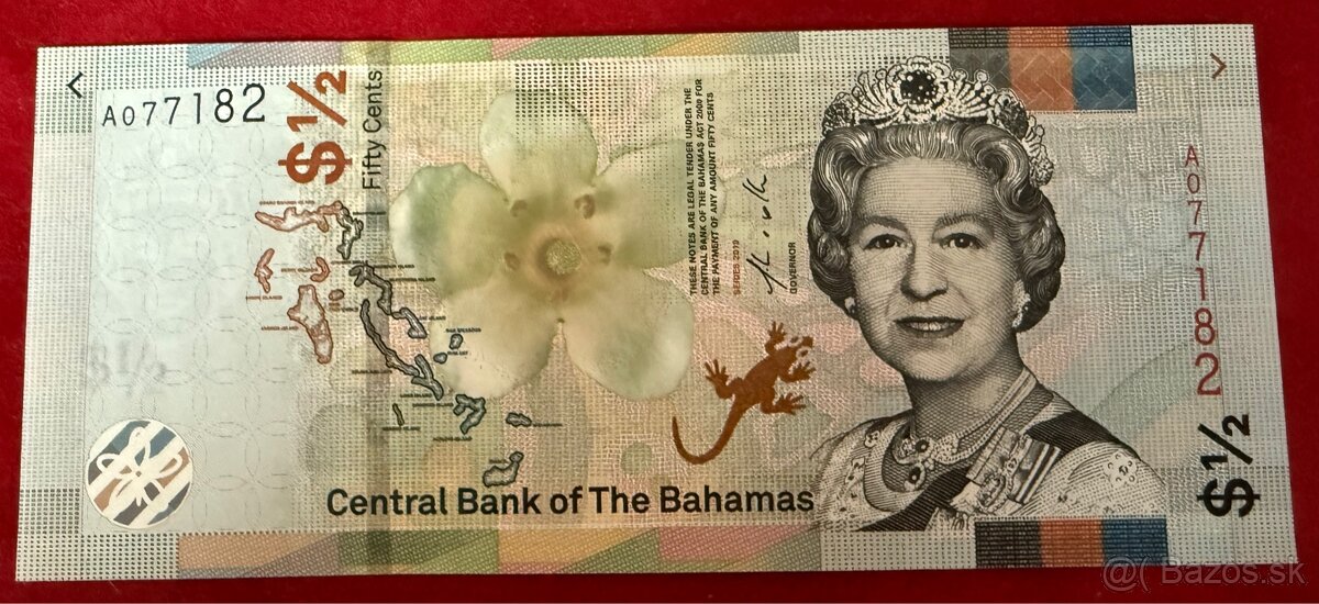 Staré bankovky Alžbeta II. rôzne krajiny - 13