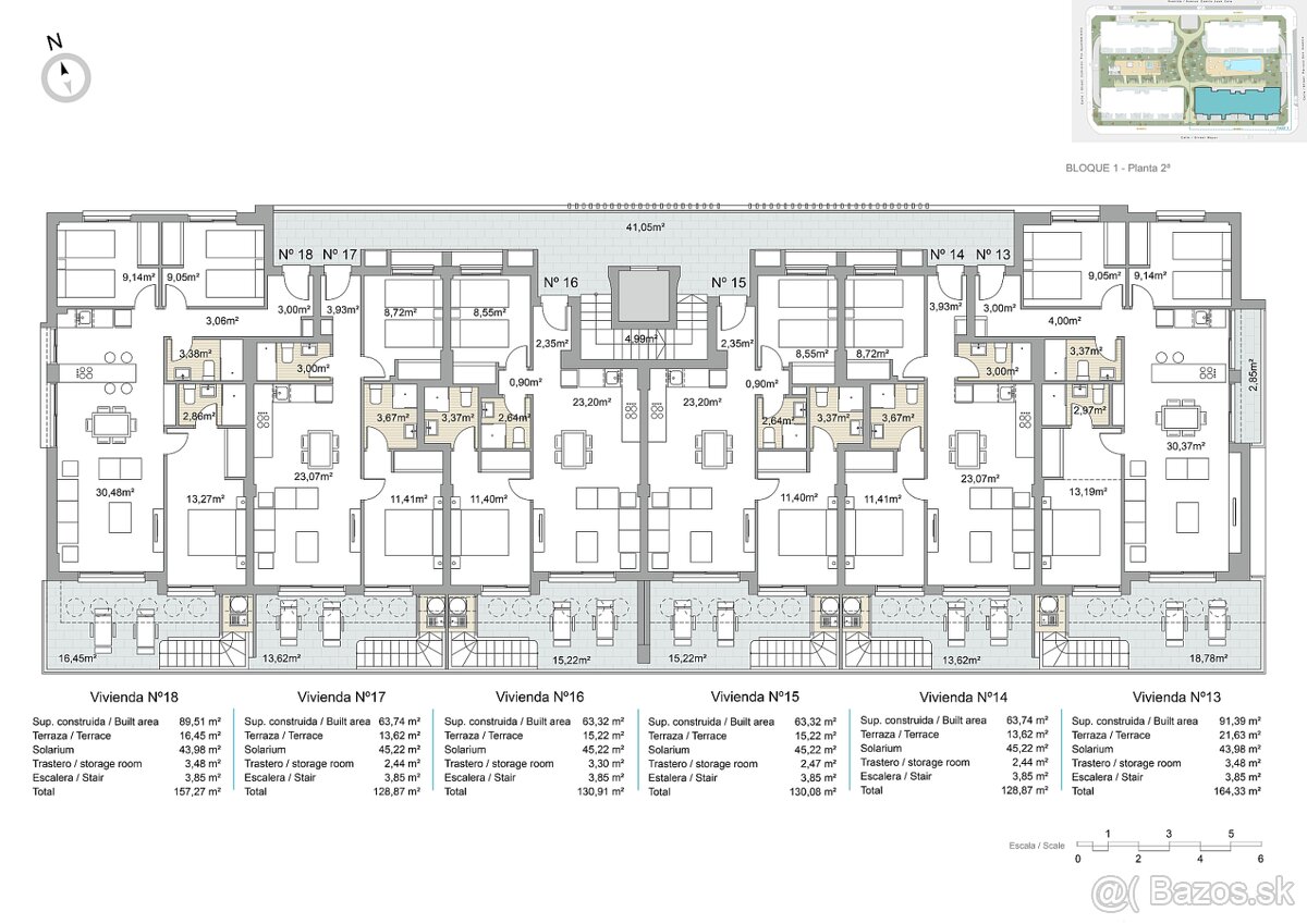 Elegantné apartmány s bazénom v Pilar de la Horadada - 13
