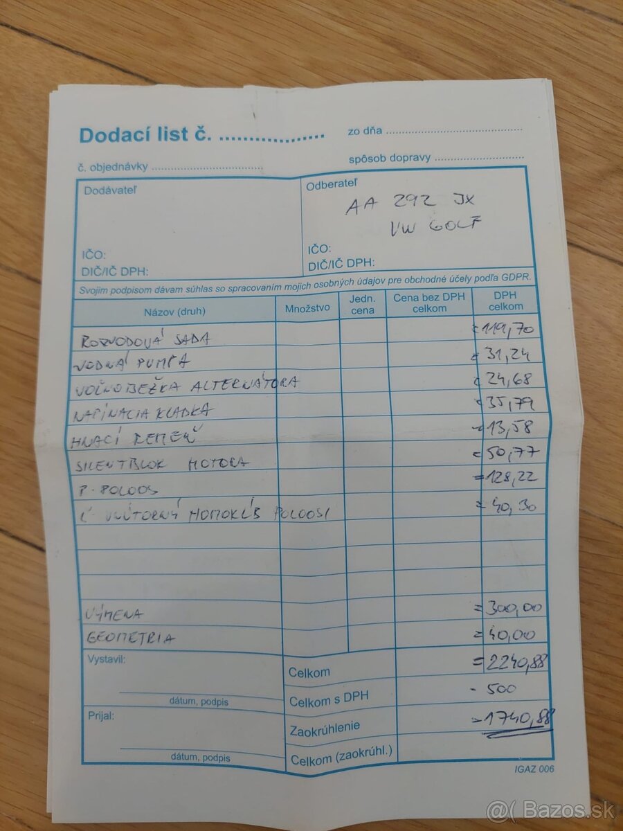 Predám/Vymením Volkswagen Golf 5 2.0TDi 103kw DSG - 13