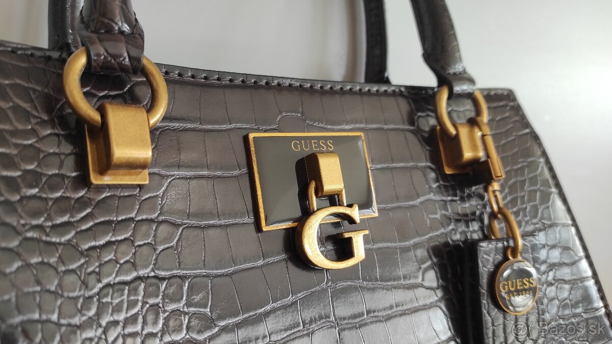 Hnedá kabelka Guess - 13