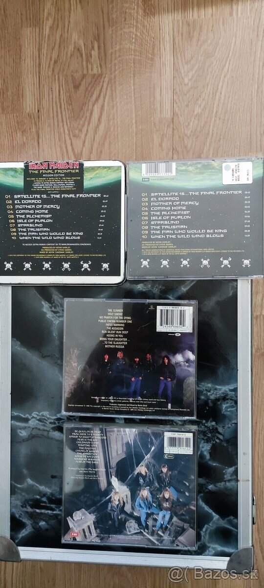 Prodám CD Iron Maiden Nové a Hrané.1 - 13