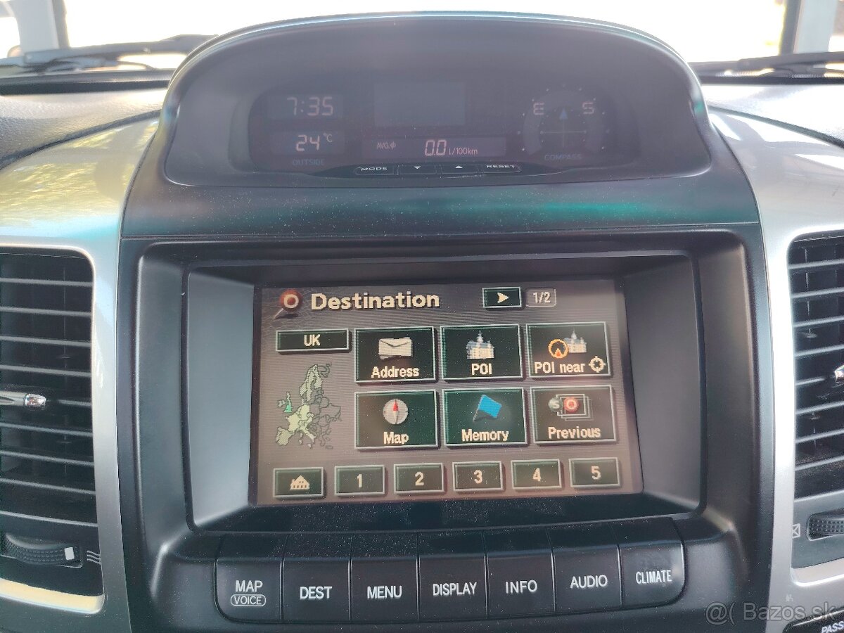 Toyota Land cruiser 120,5dver, 8miest - 13