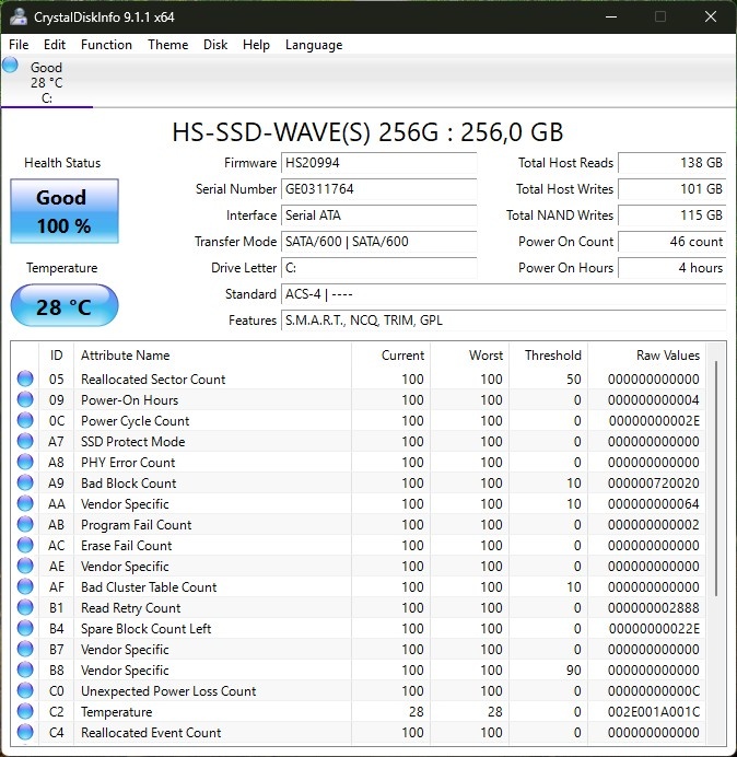 HP 250 G4 /Intel Core i5-6200U/8GB RAM/HD/256GB SSD - 13