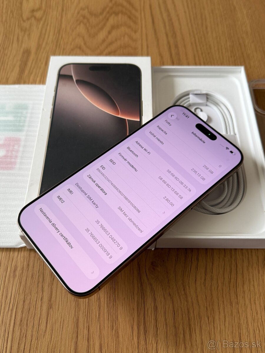 iPhone 16 Pro Max 256 gb Desert Titanium v záruke - 13