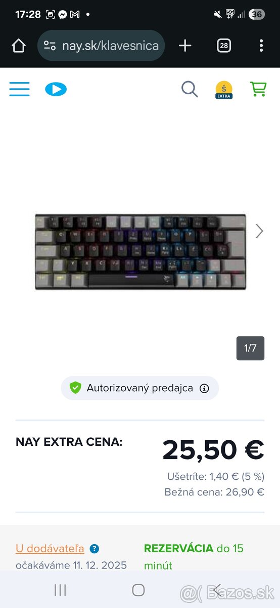 PREDÁM MSI CYBORG HERNÝ NOTEBOOK - 13