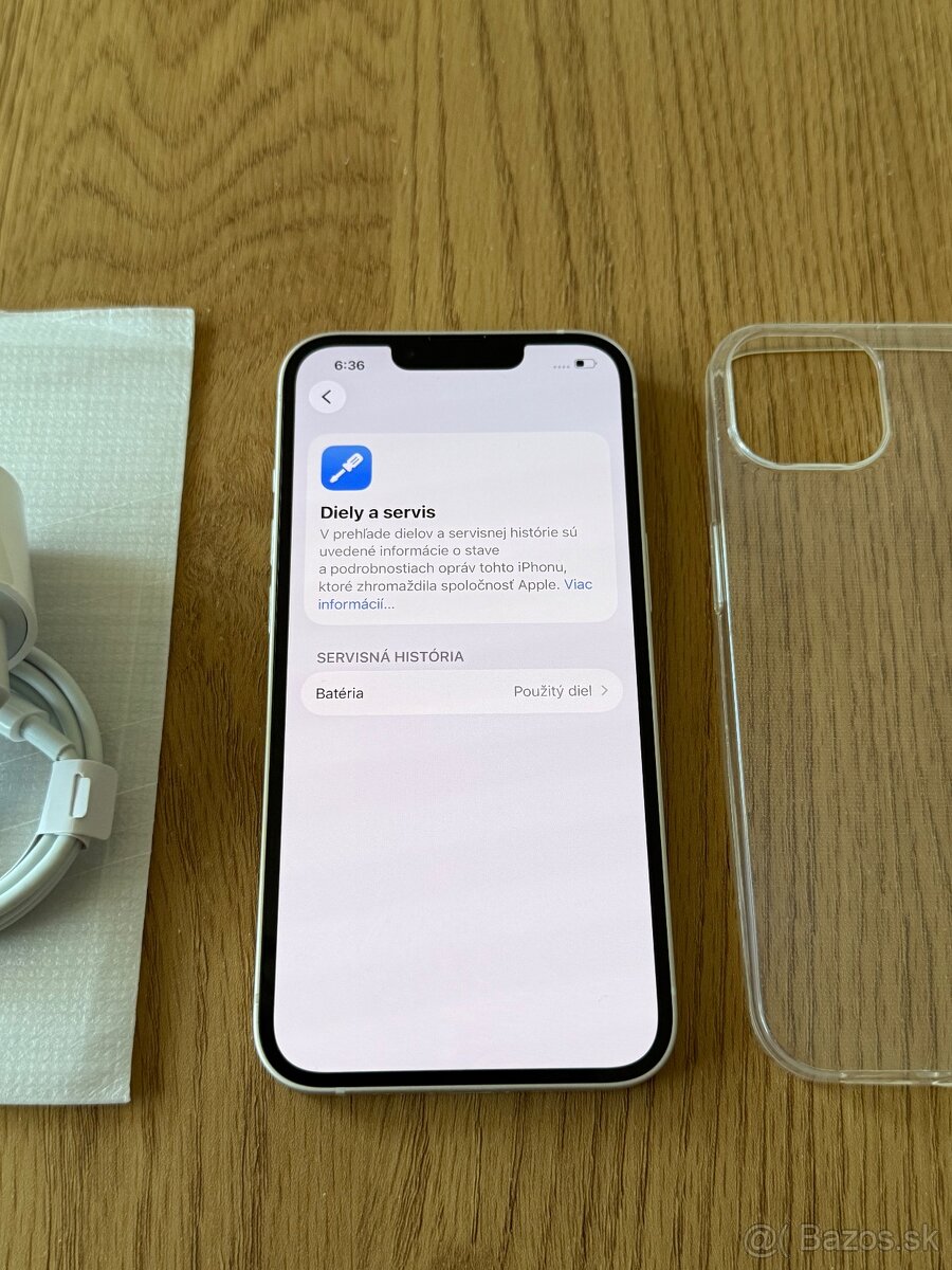 iPhone 13 128 gb Starlight v záruke + príslušenstvo - 13