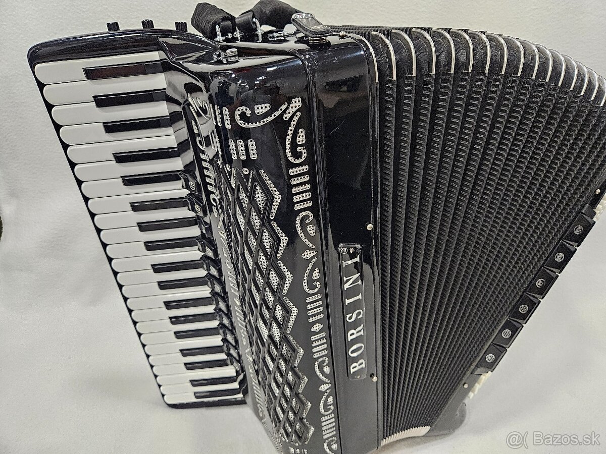 Akordeon Borsini Konvertor SL52, 120 basovy - 13