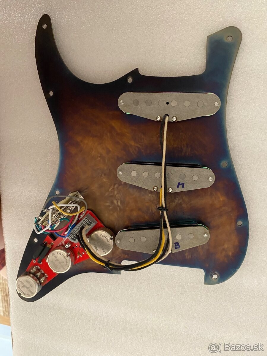 custom thinline stratocaster - 13