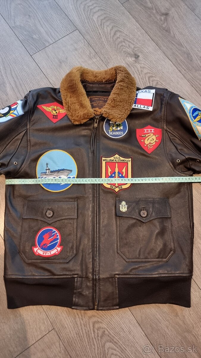 Kožená bunda Top Gun - 13