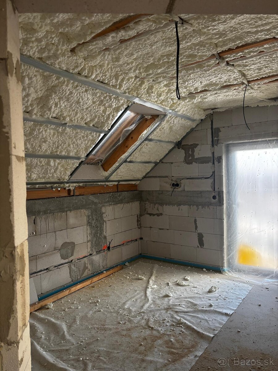 STRIEKANÁ IZOLÁCIA PUR PENOU – DOMY, PODKROVIA, HALY, GARÁŽE - 13