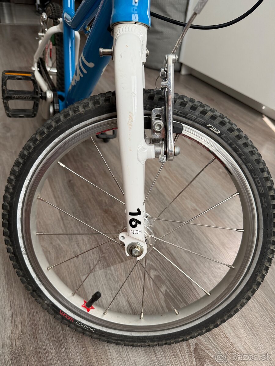 Detsky bicykel Woom 3 modry 16'' - 13