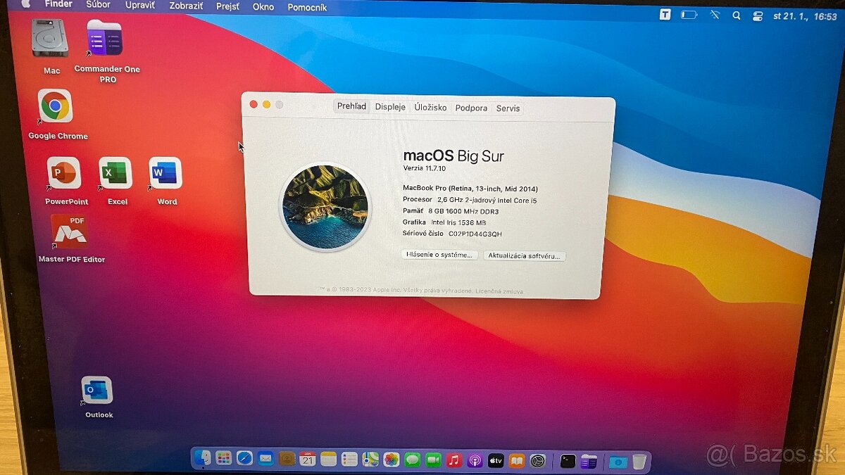 Macbook Pro 13” 2014 - 13