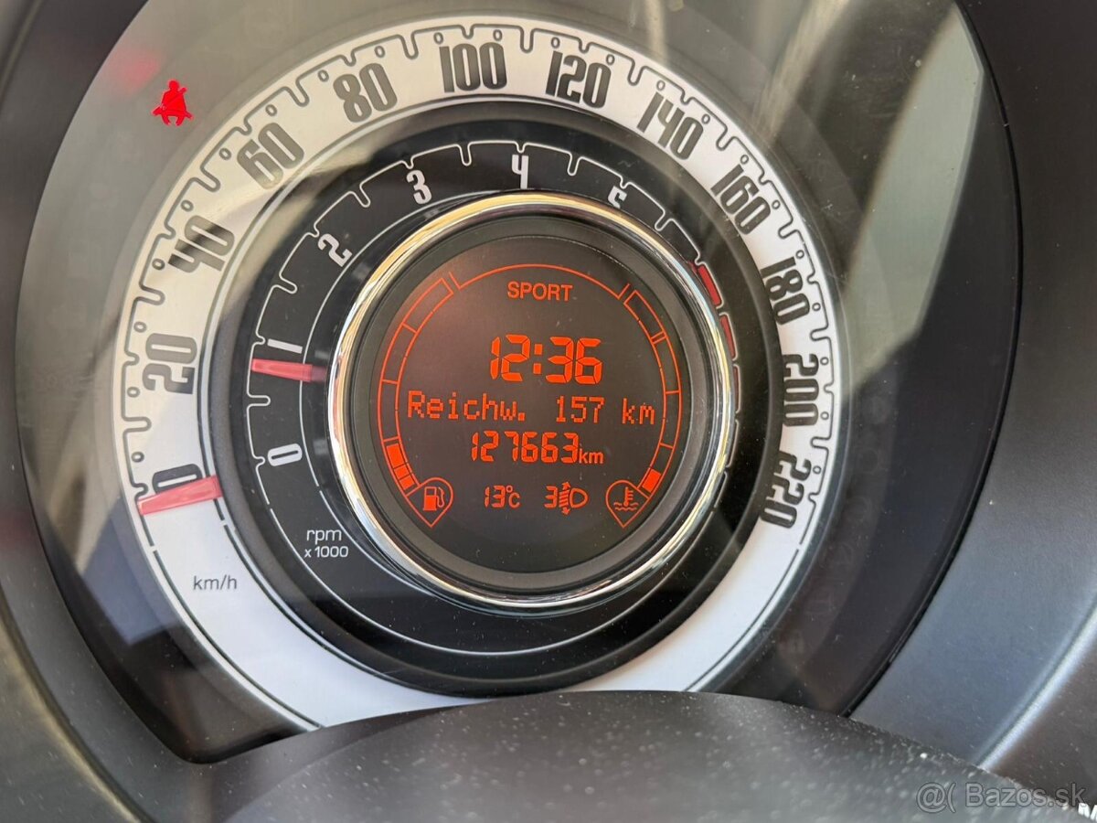 FIAT 500 1,4 LOUNGE - 74 KW - TOP KM - 13