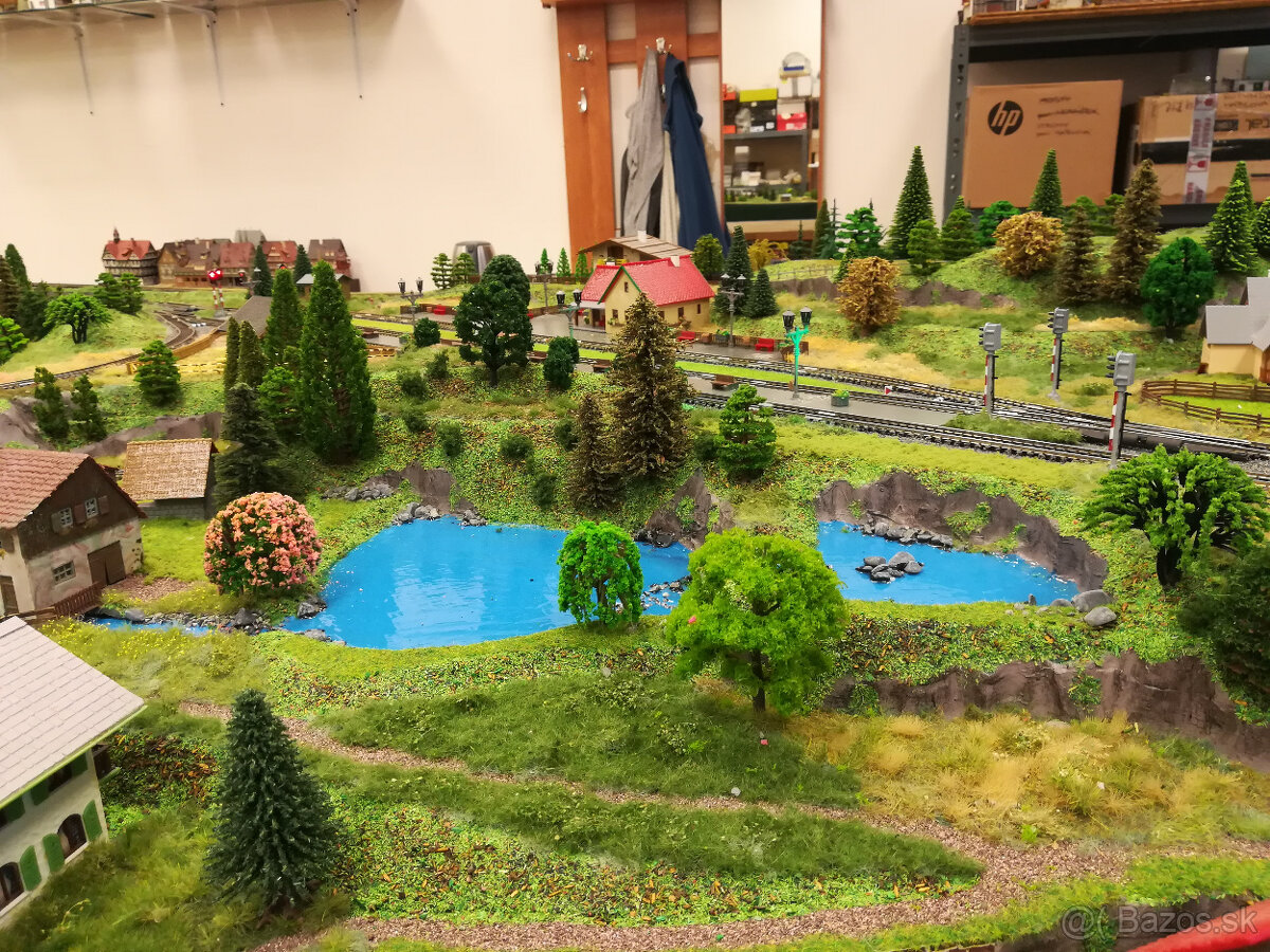 Kolejiště TT 185 x 160 cm - 13