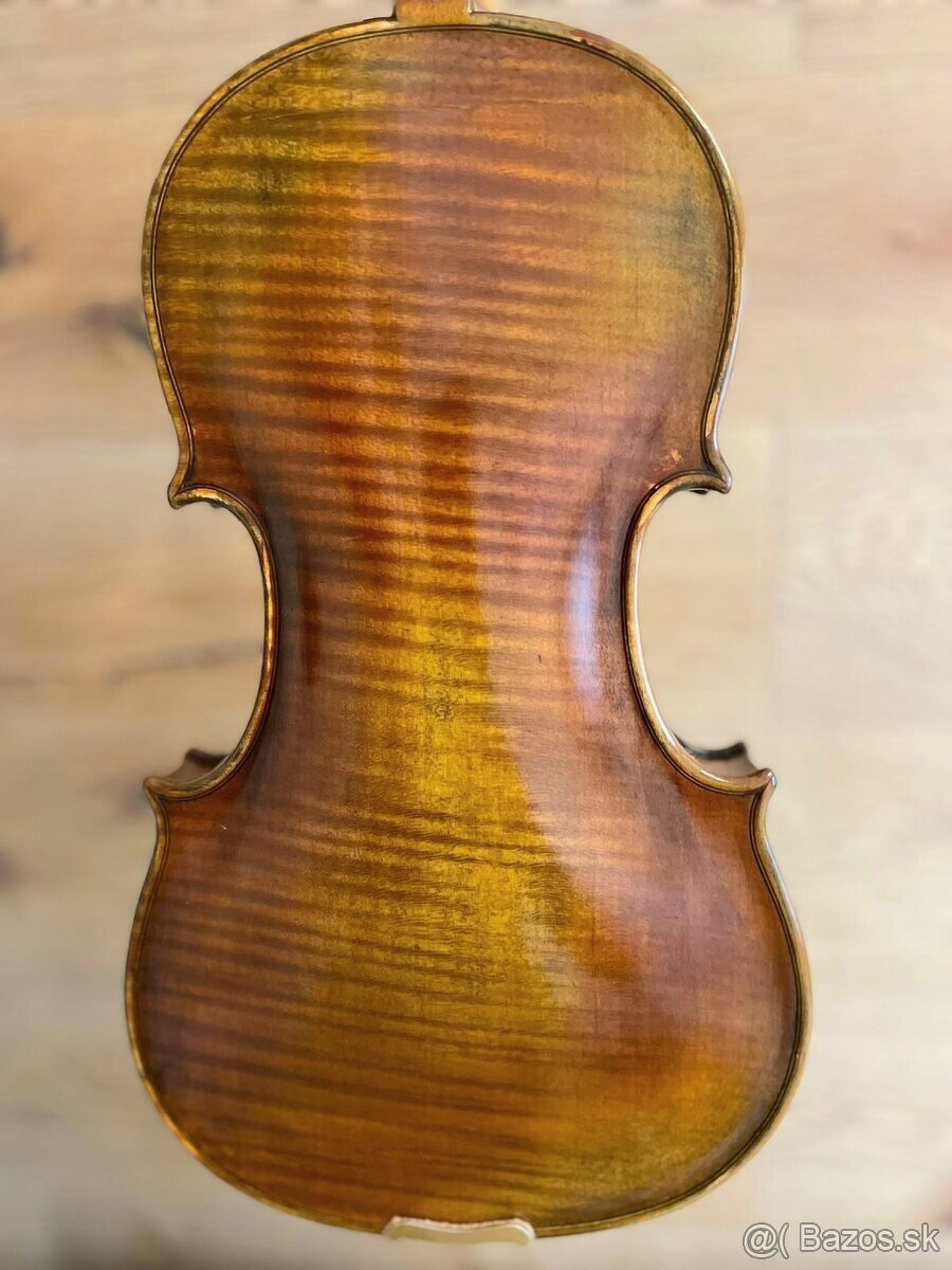 husle 4/4 model Stradivari ( olejovy lak) - 13