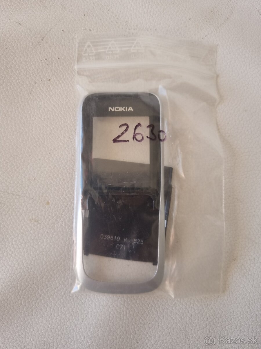 Kryt Nokia N73,E65,3200,3600s,2630 - 13
