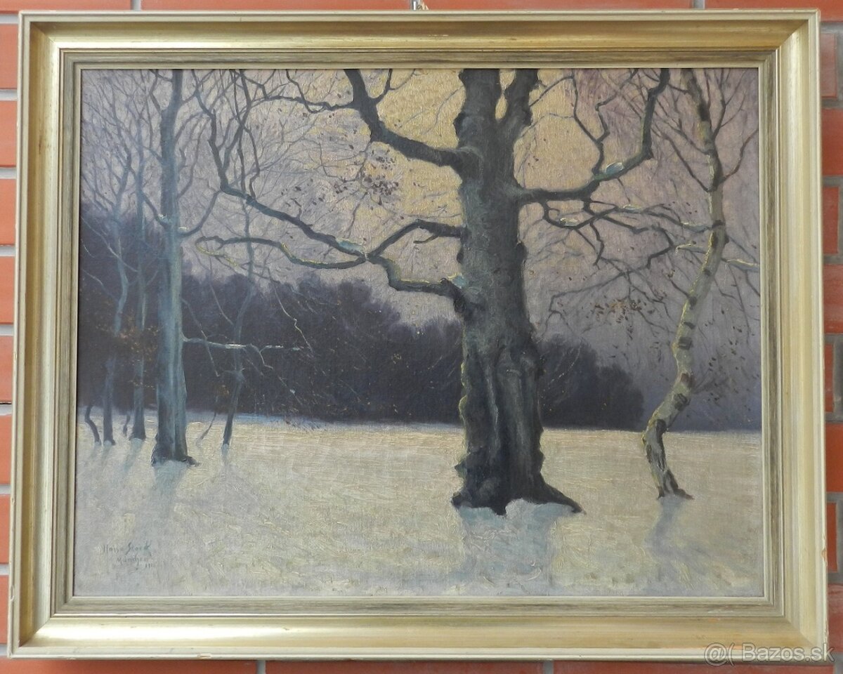 Starozitné obrazy s motívom Krajiny - 13